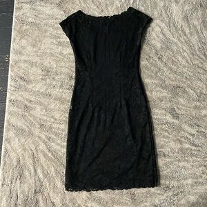 Black Lace cocktail dress 4